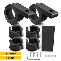 1.25" Mounting Bracket Clamps Off Fog Road Tube BullBar Light LED Bar SUV Pickup 6B93BC-57