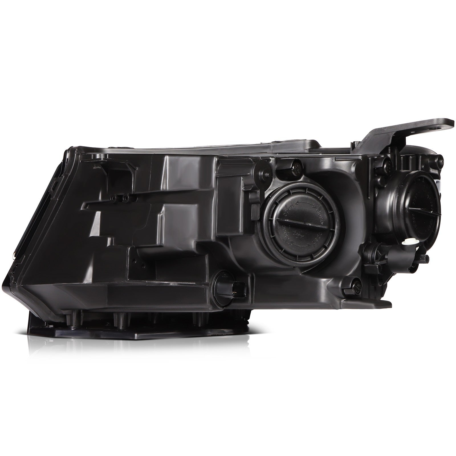 Passenger Side Headlight Assembly For 2017-2021 Jeep Compass Black Housing 6B93BC-57