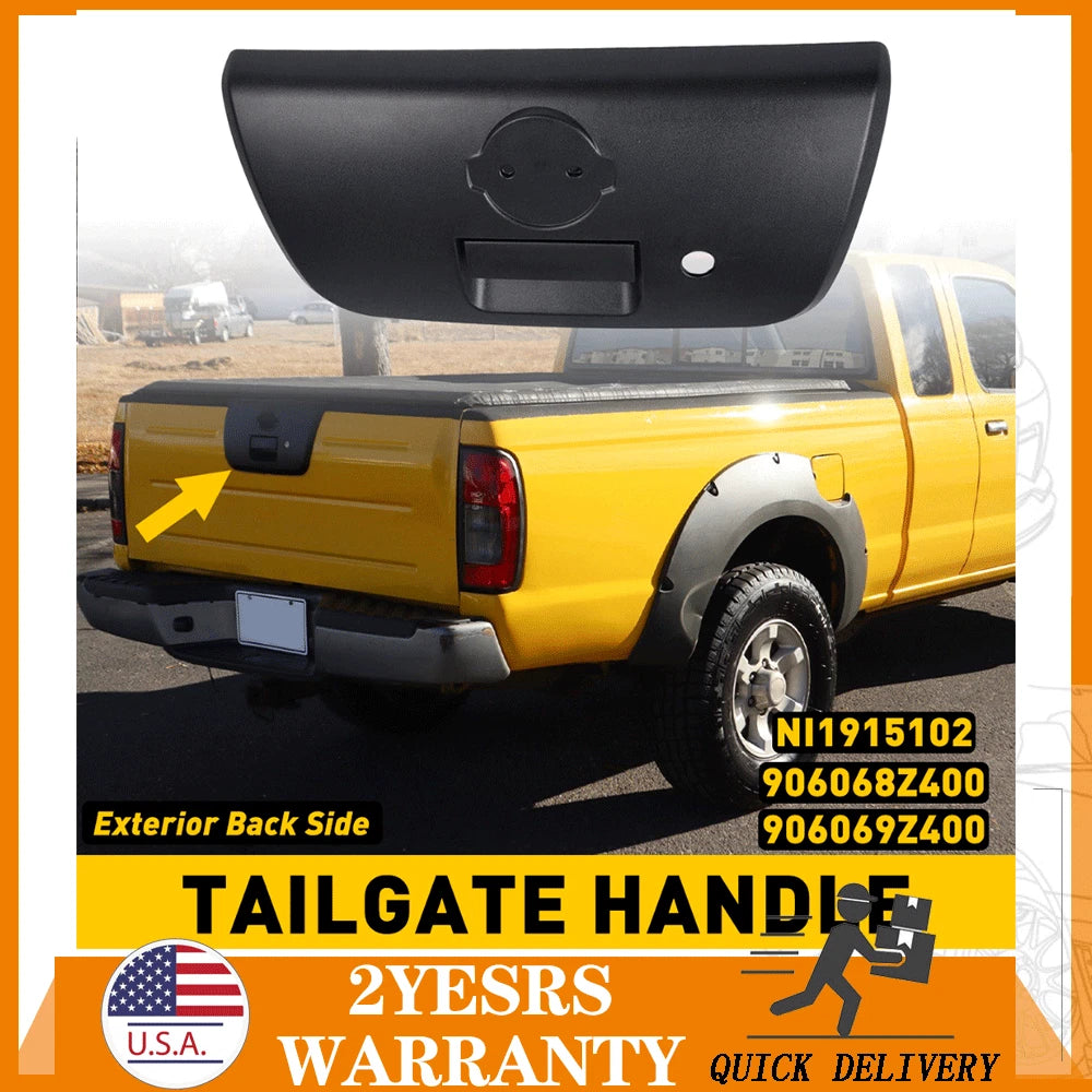 Fit For 2001- 2004 Nissan Frontier Rear Handle Tailgate Replacement Textured 6B93BC-57
