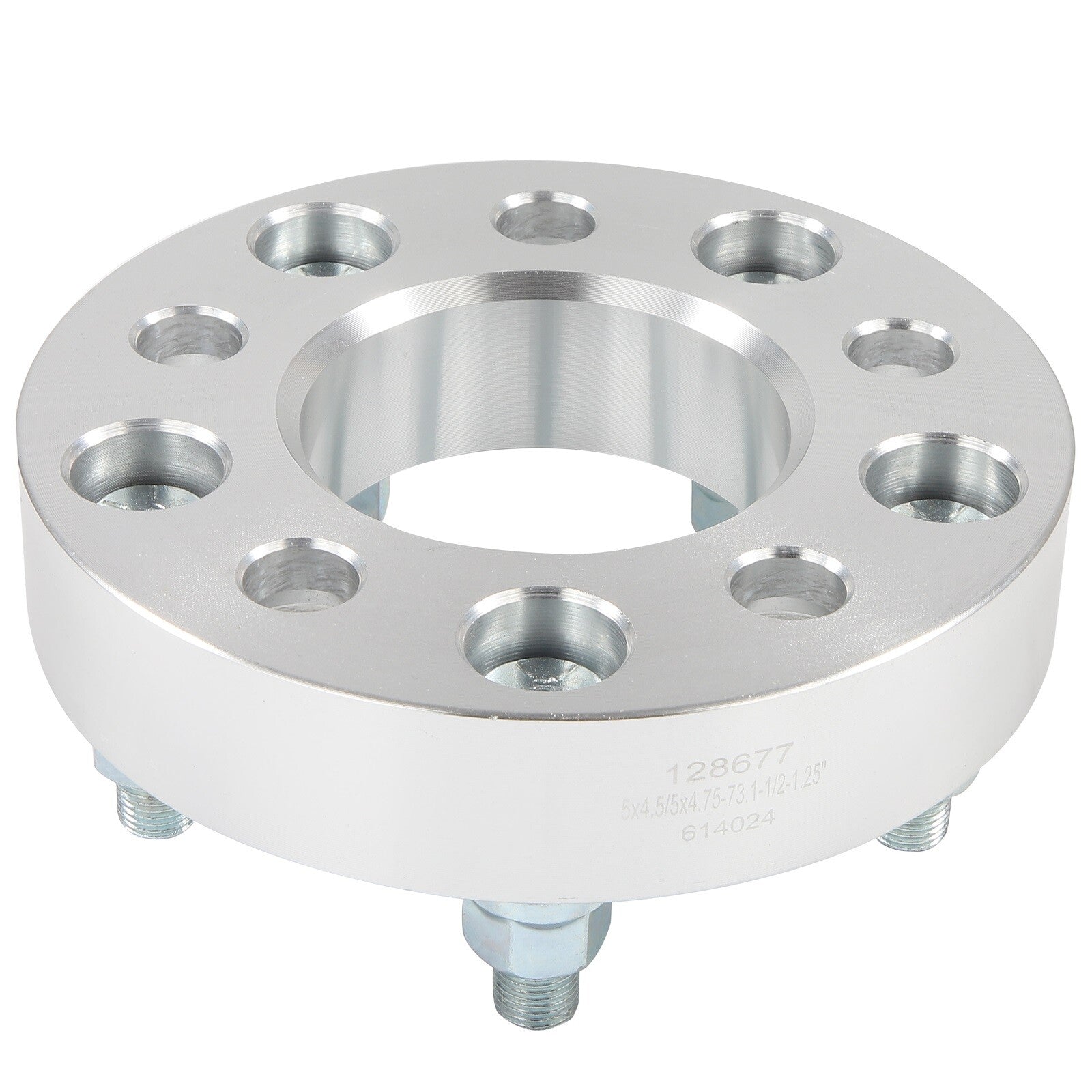 4Pc 1.25" 5x4.5 to 5x4.75 Conversion Wheel Adapters For Jeep Ford to Chevy 5 Lug 6B93BC-57
