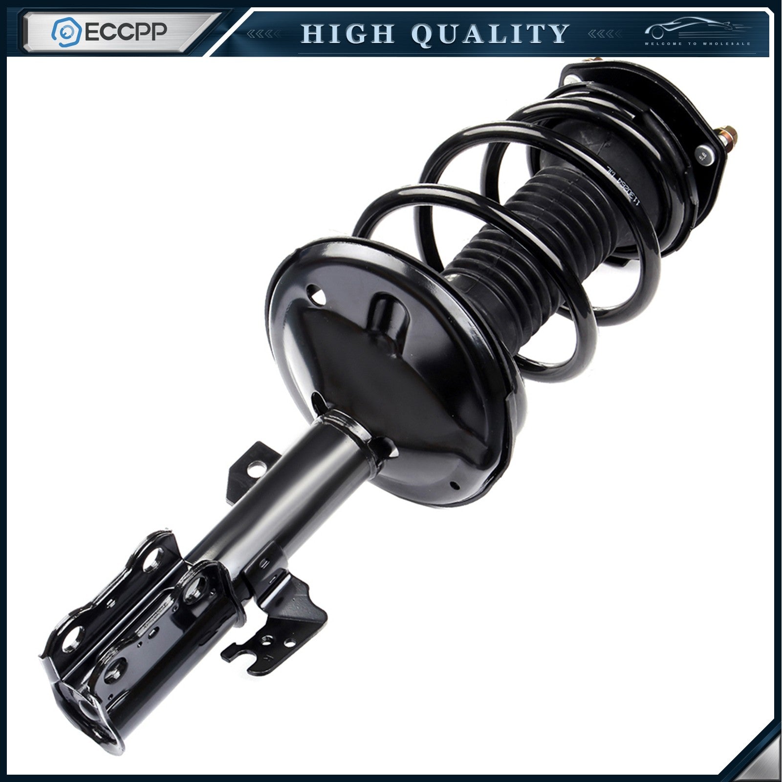 For 2002-03 Lexus Es300 Camry (2) Front Complete Strut & (2) Rear Shock Absorber 6B93BC-57