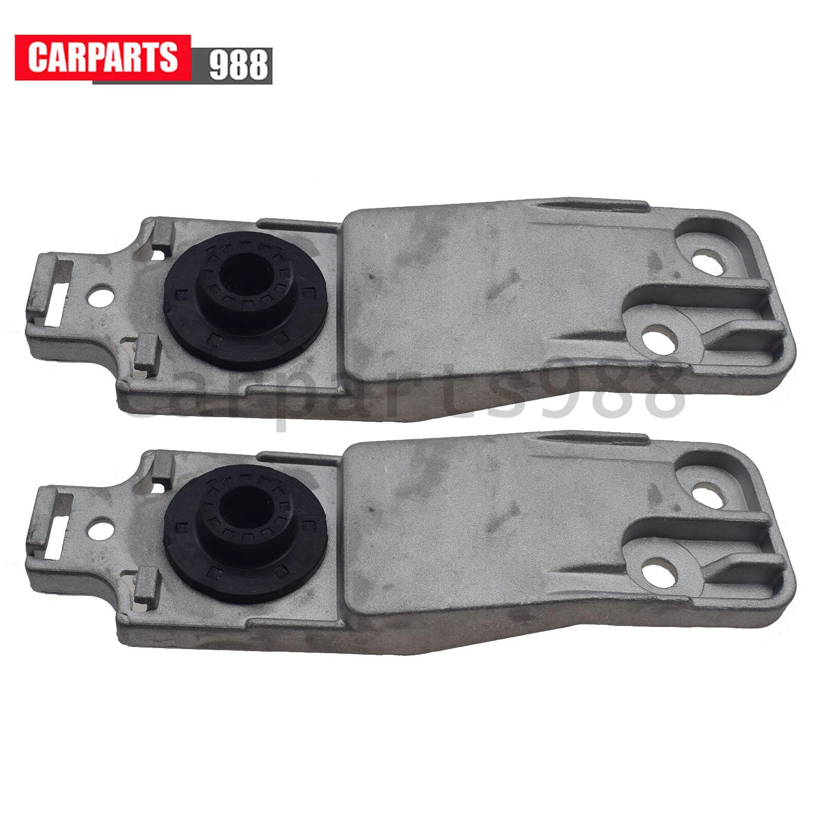 2x Lower Radiator Bracket W/ Rubber For Chevy Impala Malibu Buick Regal 23120323 6B93BC-57