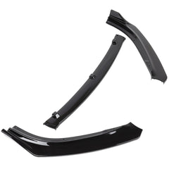 For 2014-2018 Mazda 6 Sedan Glossy Black Front Bumper Body Kit Spoiler Lip