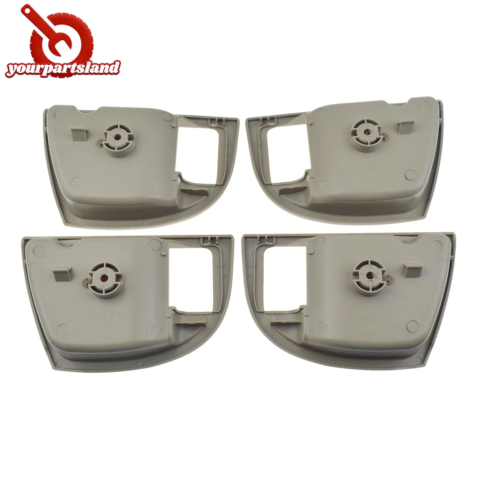 Inside Inner Door Handle Trim Cover Beige Left Right For Hyundai Santa Fe 07-12 6B93BC-57