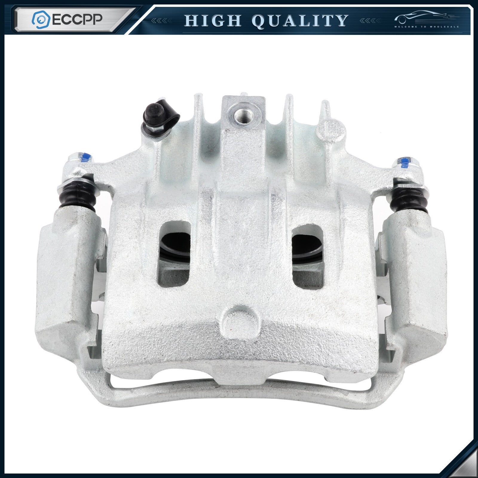 Rear Brake Calipers Brake Pads Set 6Pcs For 2000-2004 2005 Ford Excursion 6B93BC-57