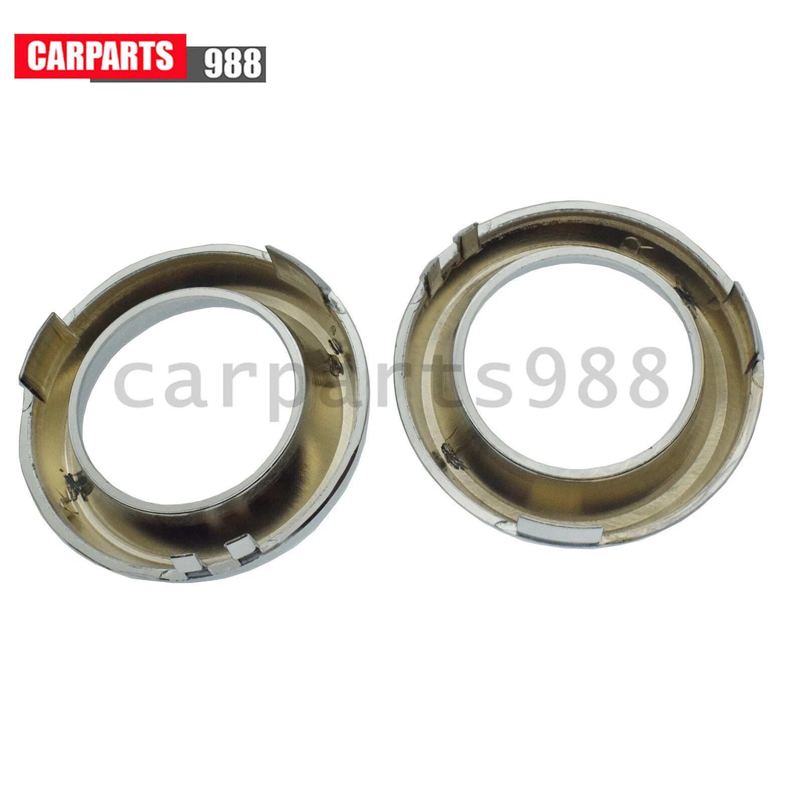 Left Right Fog Light Trim Chrome For 2014-2020 Dodge Durango 5113680AA CH1038161 6B93BC-57