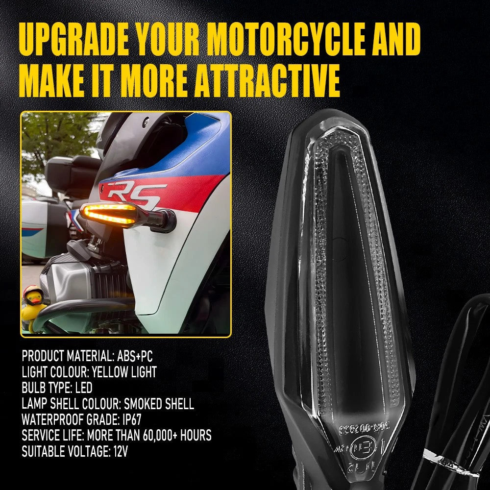 Front/Rear Turn Signal Lights Fit BMW R1200RS LC 2015-2018/R1250GS LC 2019-23 EA 6B93BC-57