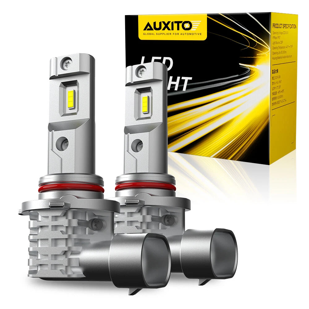 2x AUXITO LED 9005 9006 H8 H11 Headlight DRL Fog Bulbs Bright 6500K / 3000K AUXITO