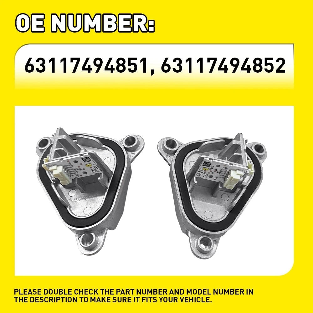 For BMW 2series F22 F23 F87 M240i 220i 230i 218i White DRL Module 63117494851 EA 6B93BC-57