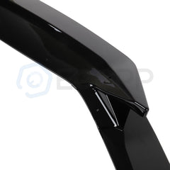 For 2020 Nissan Sentra Painted Black Front Bumper Body Kit Lip Spoiler PP 6B93BC-57