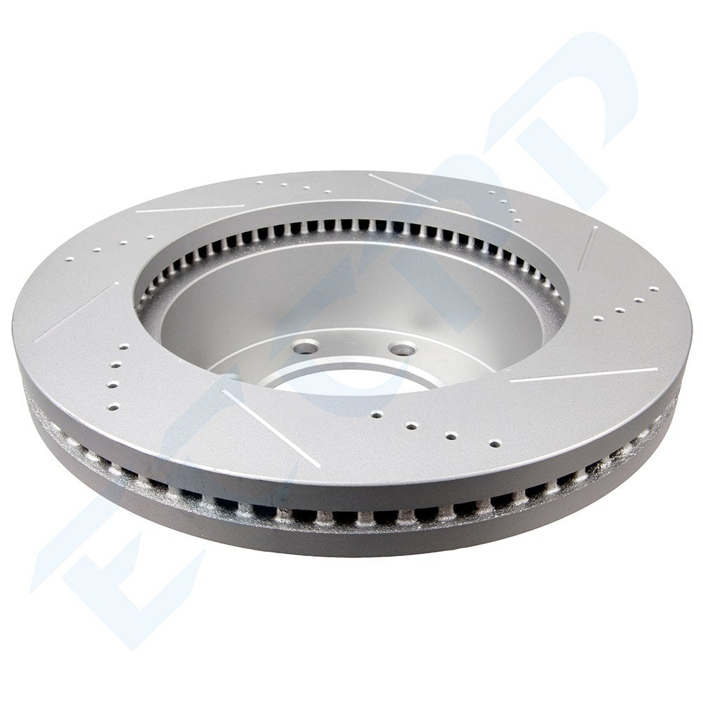 Front Brake Discs Rotors Pair Set For 2005-2010 Ford F350/F250 Super Duty 4WD 6B93BC-57