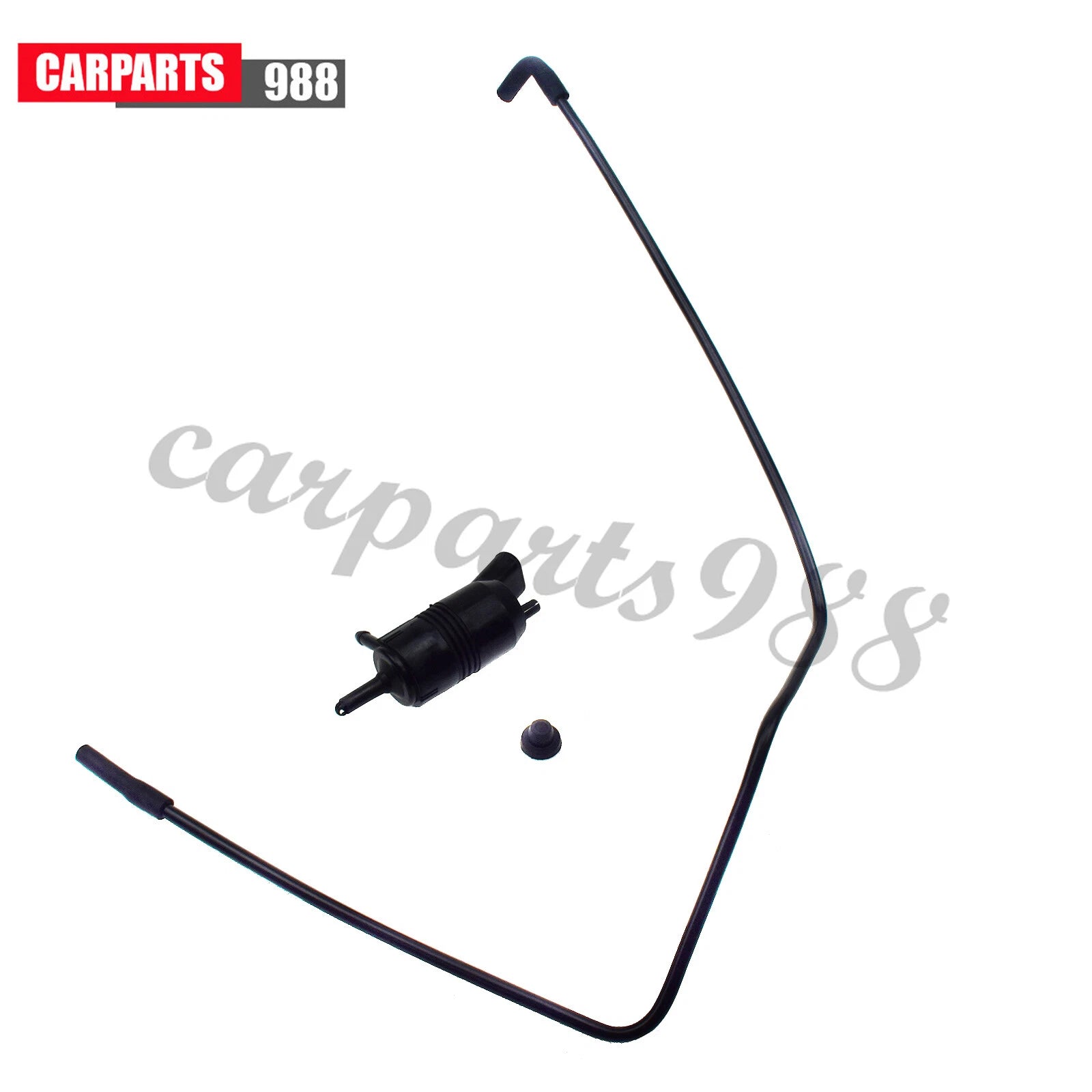 Windshield Washer Pump &Hose 12487672 For Silverado Sierra 1500 2500 Tahoe Yukon 6B93BC-57