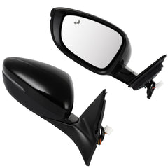 Pair Side Power Mirrors Heated w/Turn Signal For 18 Honda ACCORD BSM 8 PIN 6B93BC-57
