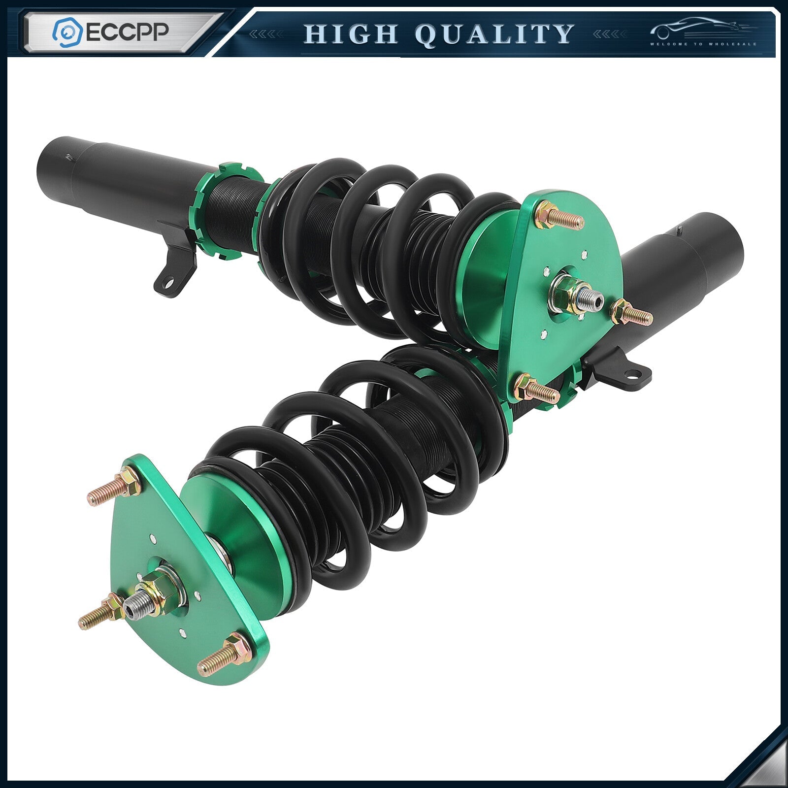 Coilovers Shocks Struts Suspension Lowering Kit For 2004-2009 Mazda 3 Adjustable 6B93BC-57