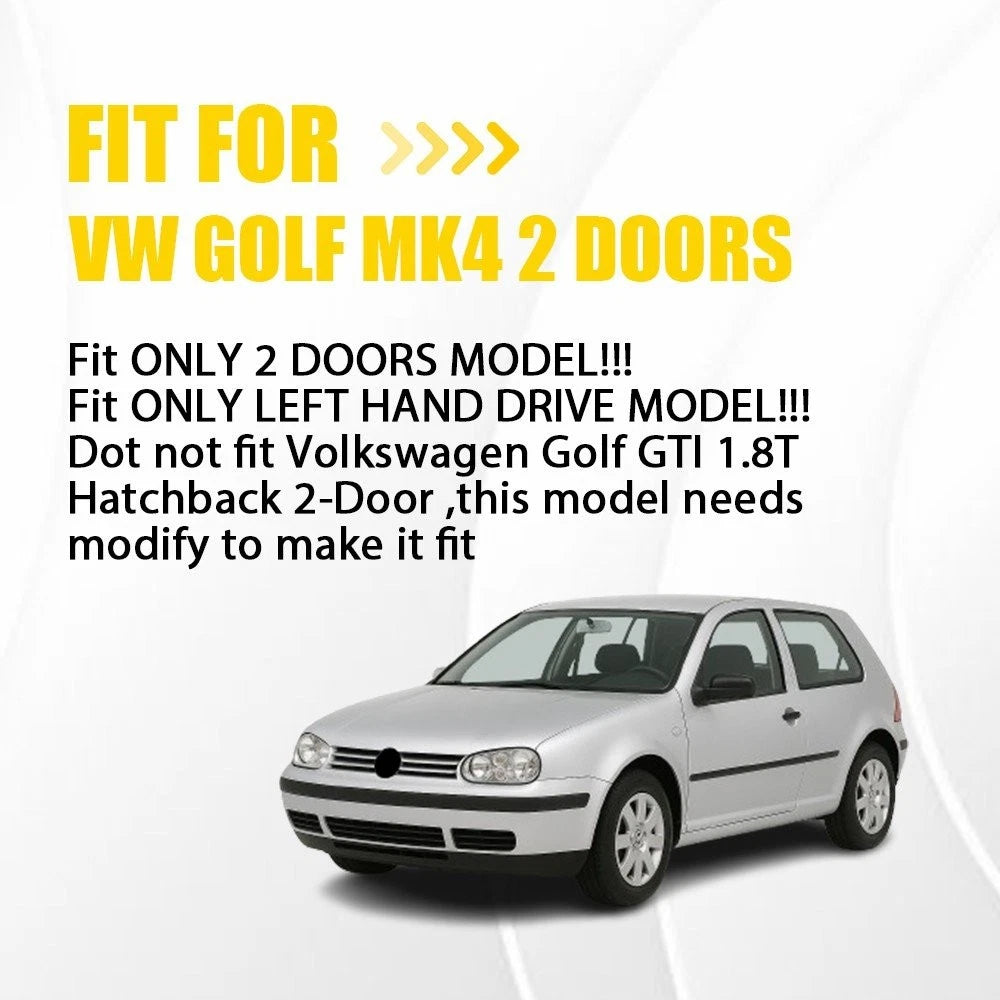 Door Handle Cover Pull Trim Window Switch Panel Bezel For VW Golf MK4 2 Doors EA 6B93BC-57