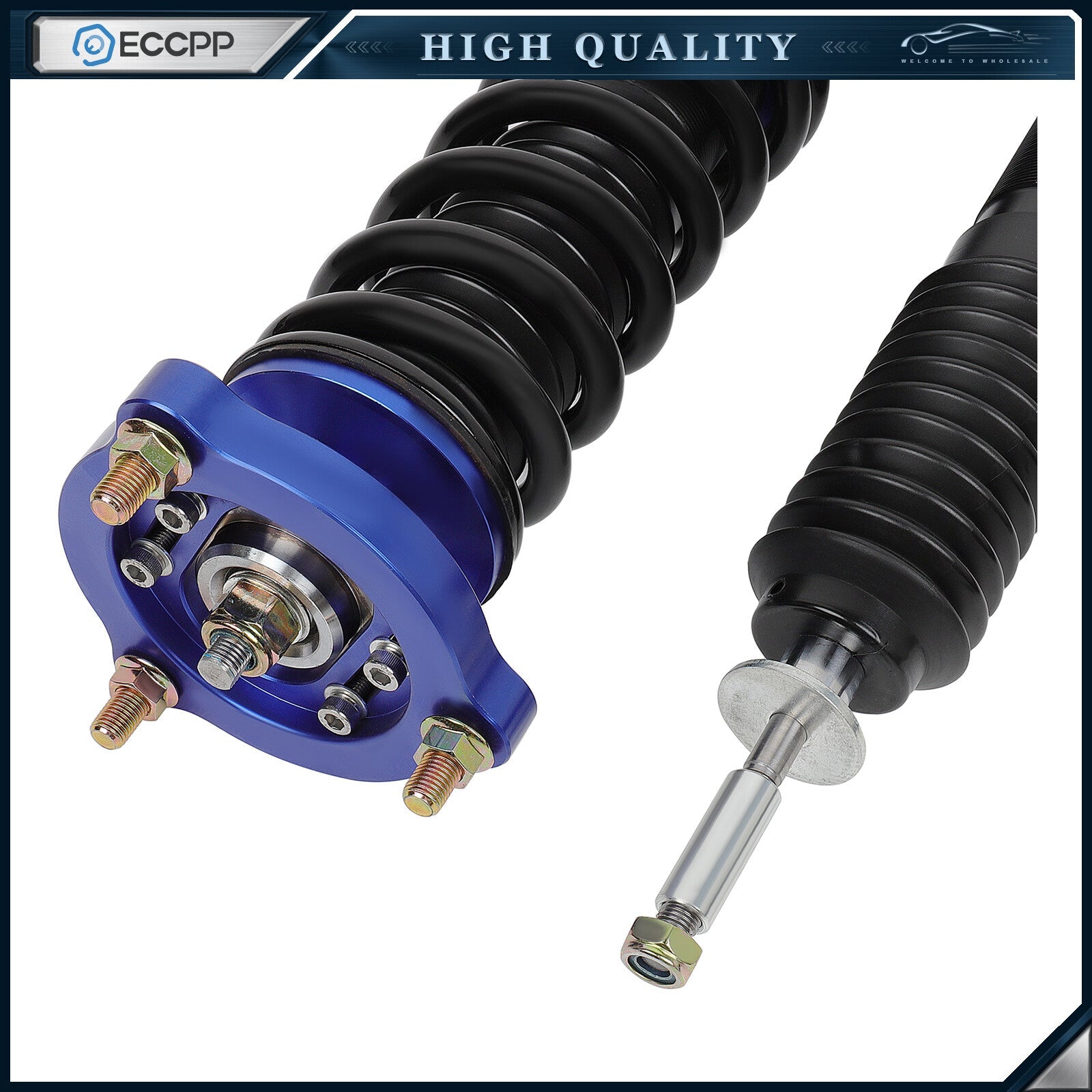 Coilovers Suspension Shocks Absorbers For 2006-2011 Honda Civic Strut Adj.Height 6B93BC-57