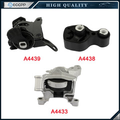 Fits 2014-2016 3 Sport L4 2.0L For Mazda Models Engine Motor Mount A4438 A4439 6B93BC-57