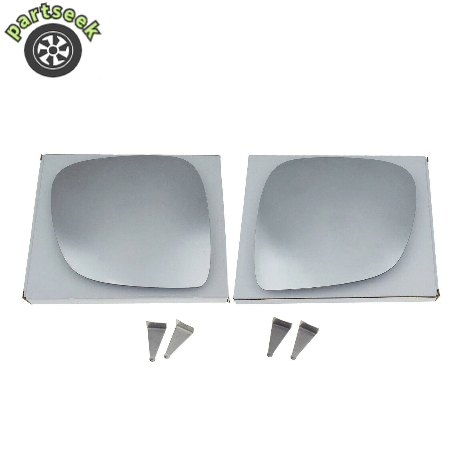 LH & RH Mirror Glass FOR VW TRANSPORTER/Bus/CARAVELLE/T5/Mk/Van/VI/T6 2009+ 6B93BC-57