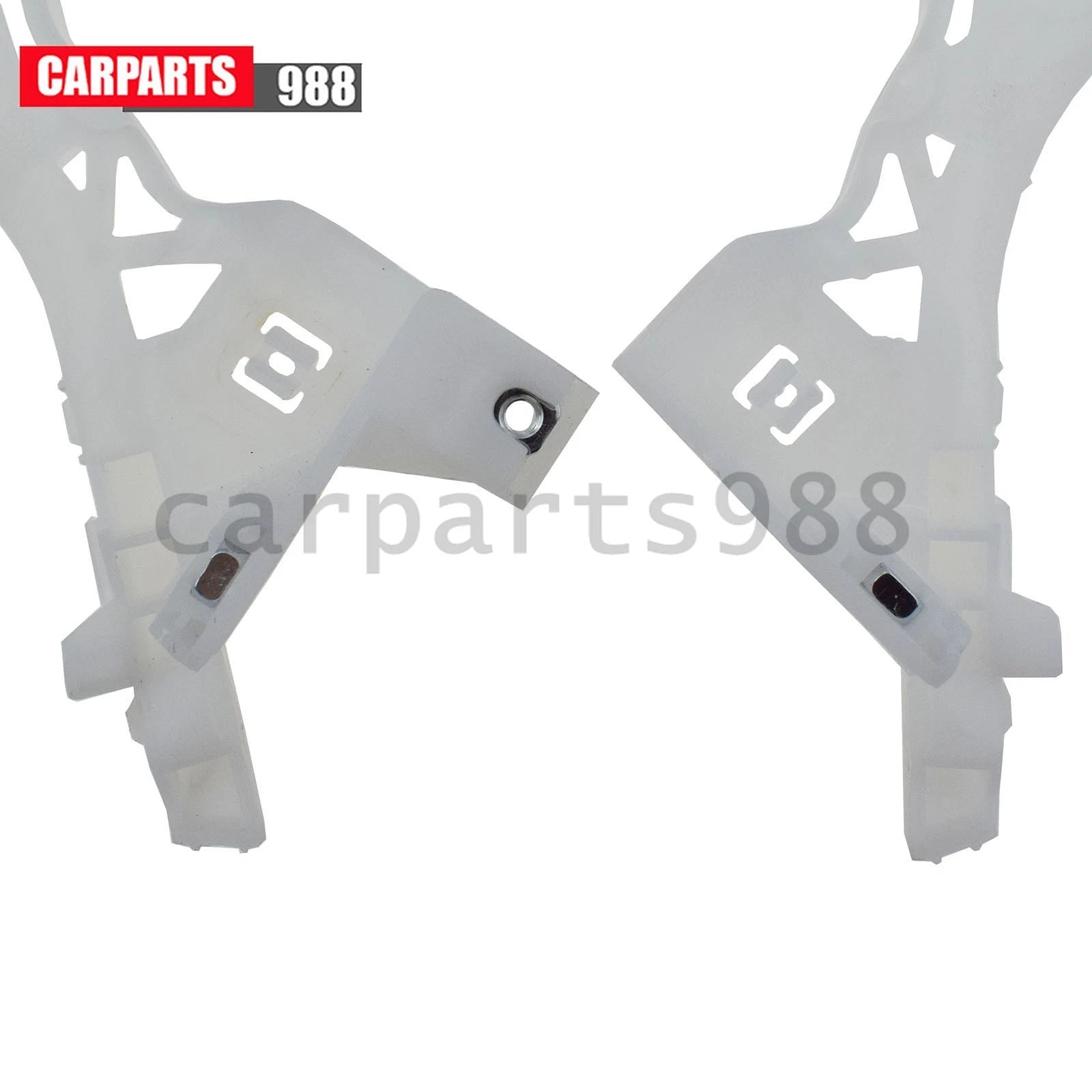 White Front Bumper Bracket Left /Right For 2003-08 Mazda 3 Hatchback BP4K-50-0U1 6B93BC-57