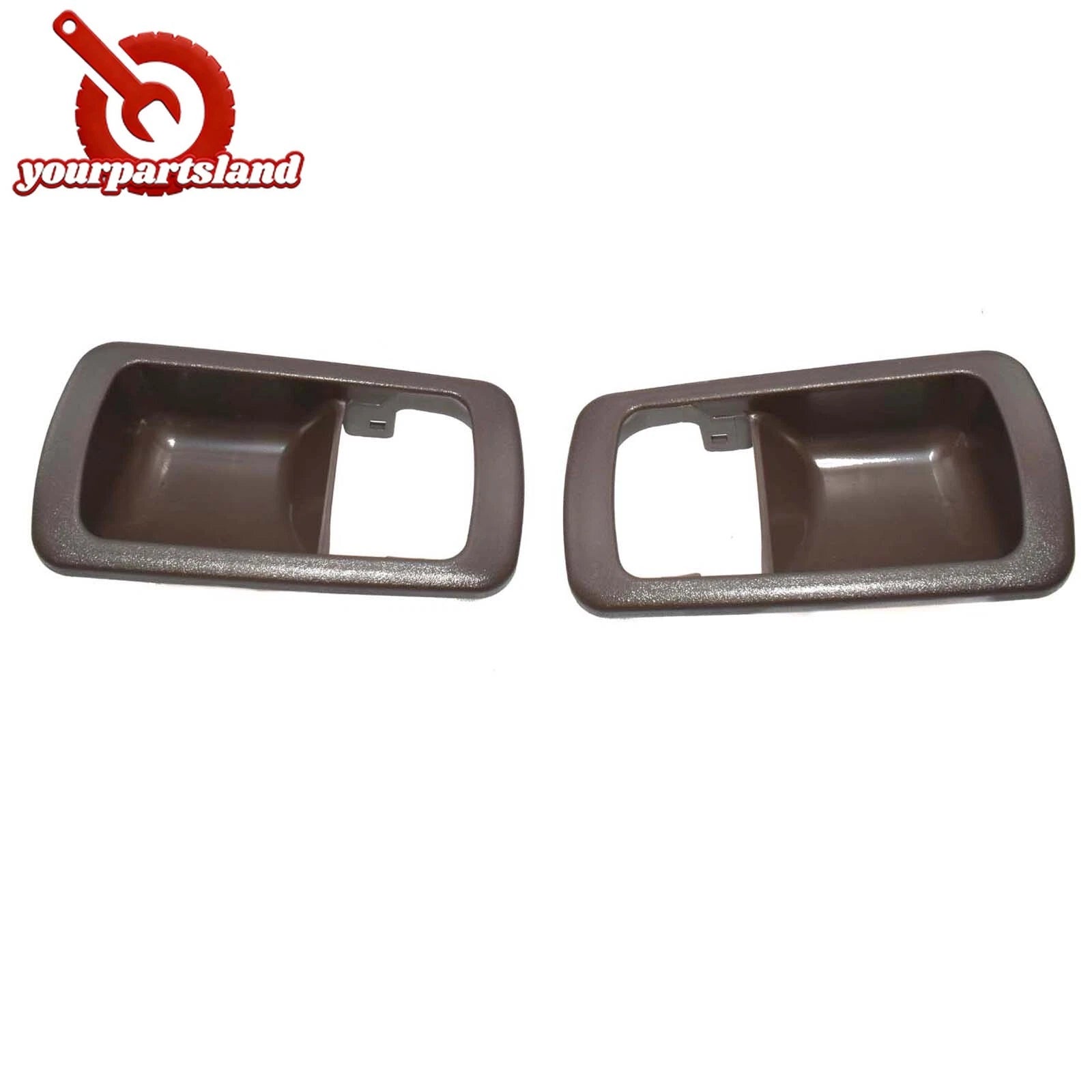2pcs For 1992-1996 Toyota Camry Inside Door Handle Bezel Trim Cover Left Right 6B93BC-57
