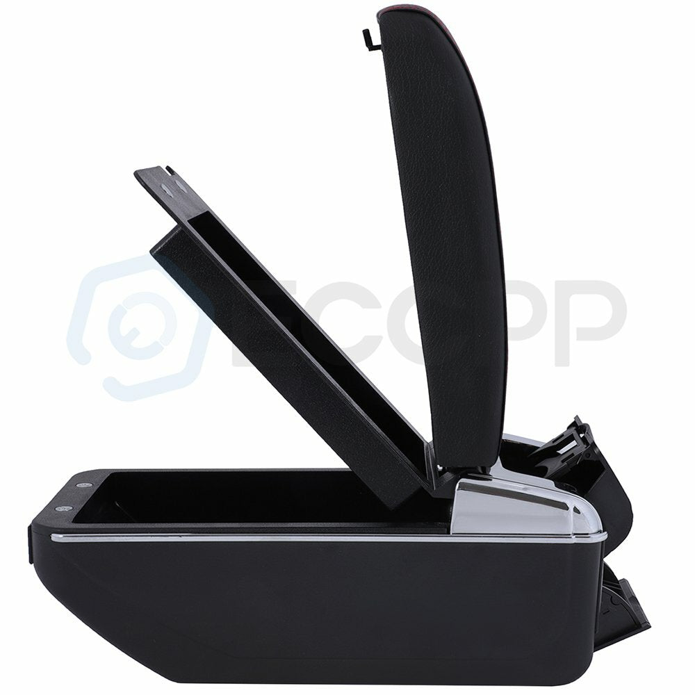 For Nissan Juke 10-15 Black Center Console Container Armrest Storage Box 6B93BC-57