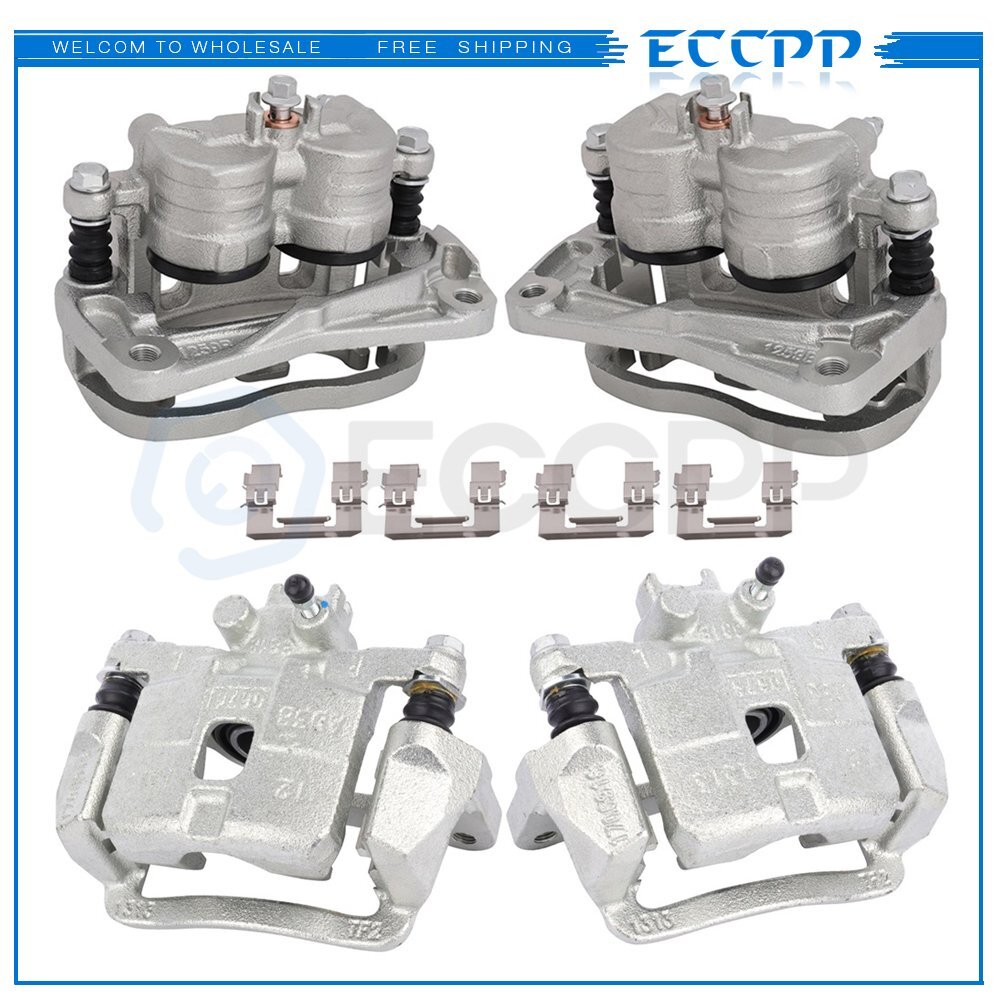 Front Rear Brake Calipers 4Pcs For 2005-2006 Saab 9-2X 2004-2007 Subaru Impreza 6B93BC-57