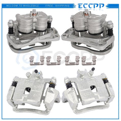 Front Rear Brake Calipers 4Pcs For 2005-2006 Saab 9-2X 2004-2007 Subaru Impreza 6B93BC-57