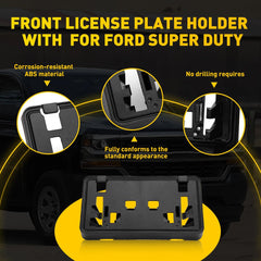 For 2021-2023 Ford F150 ML3Z-17A385-BB Front License Plate Bracket Plastic EOA 6B93BC-57
