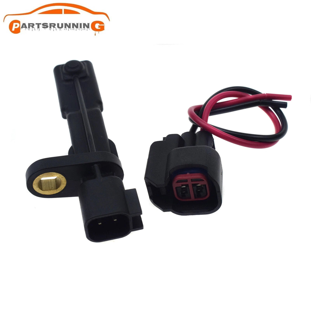 Rear ABS Wheel Speed Sensor & Connector For Jeep Liberty Wrangler Dodge Nitro 6B93BC-57