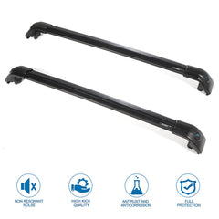 Roof Rack Cross Bar For 2015-2022 Kia Sorento Black Luggage Carrier 6B93BC-57