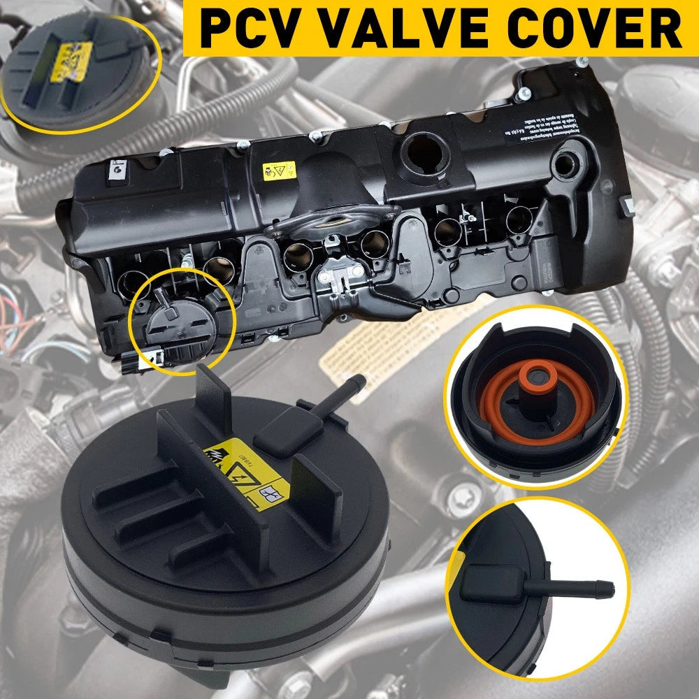 11127552281 PCV Valve Cover Repair Kits For BMW 528i 528xi 328xi 328i 128i X3 X5 6B93BC-57