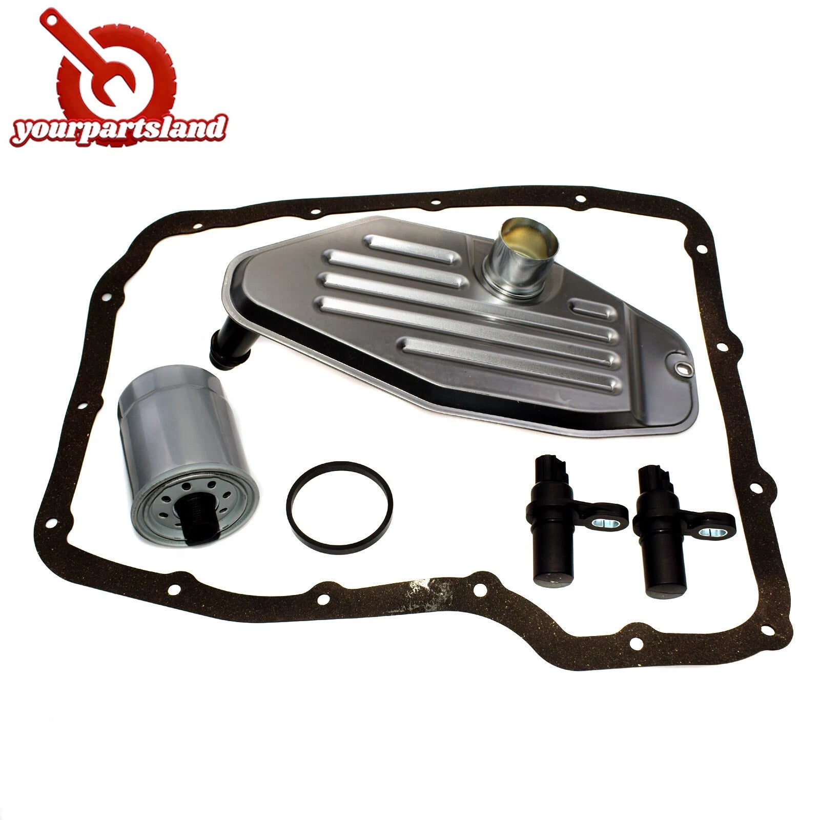 45RFE 55RFE TRANSMISSION FILTER KIT RWD W/ PAN GASKET+ 2 SPEED SENSORS 4800029AA 6B93BC-57