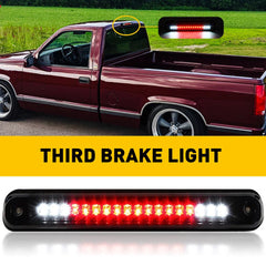 For 1988-1998 Chevy C1500/K1500/Silverado 3RD LED Third Brake Cargo Smoked Light 6B93BC-57