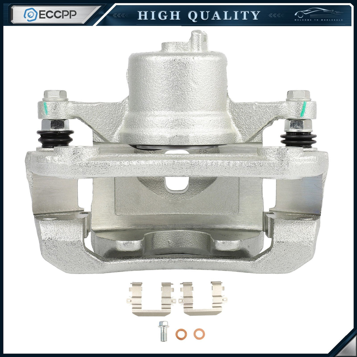 Front Left Brake Caliper 1Pc  Set Quick For 2014-2017 2018 Kia Soul 19B7156 6B93BC-57