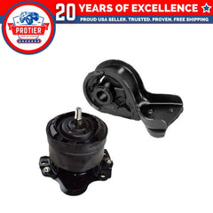 Fits 1995-1997 Honda Accord 2.7L Engine Motor & Trans Mount Set 2PCS : A4521, 6B93BC-57