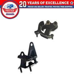 Fits 2003-2007 Honda Accord 2.4L MANUAL Front & Rear Trans Mount Set 2pcs : 6B93BC-57