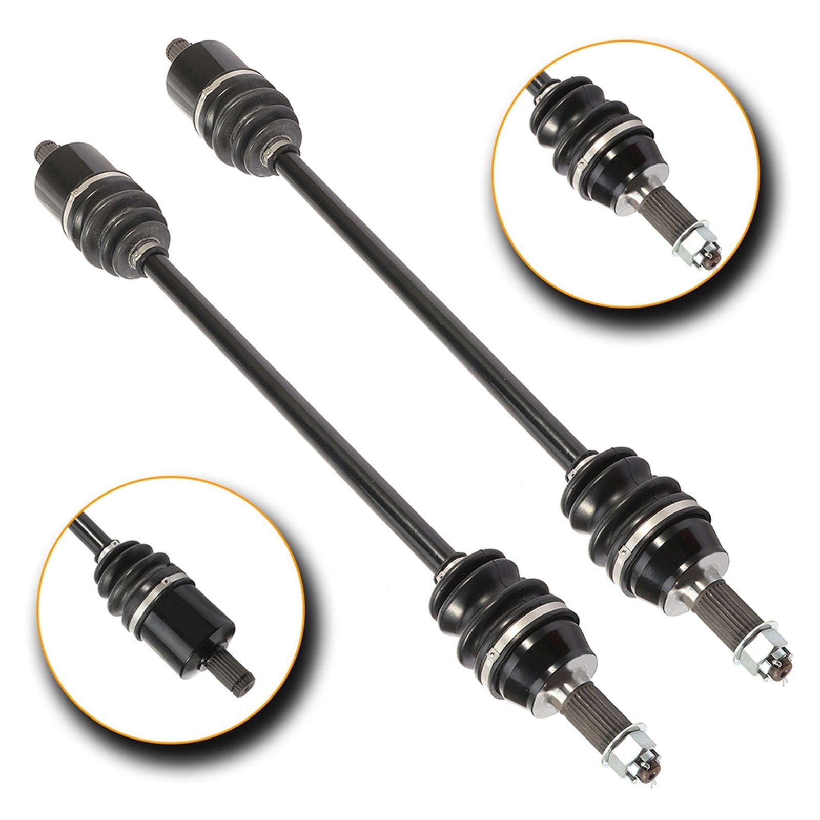For 2012 Polaris RZR 4 XP 900 Front Right Left 2 Pcs CV Joint Axles 6B93BC-57