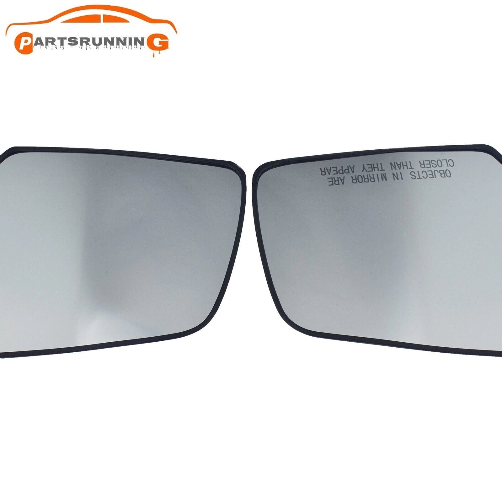 Pair Driver & Passenger Side View Mirror Glass For 2010-2013 KIA SOUL 876212K000 6B93BC-57