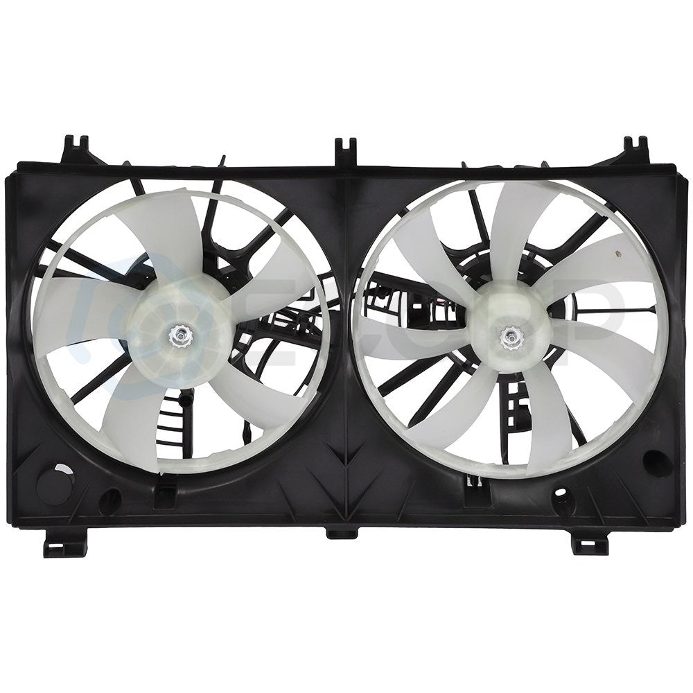 Electric AC Condenser Cooling Fan Kit For 2014 Lexus IS250 6B93BC-57