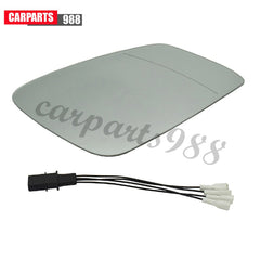 Right Side Heated View Mirror Glass For BMW F10 F12 F13 E60 E61 E63 51167186588 6B93BC-57