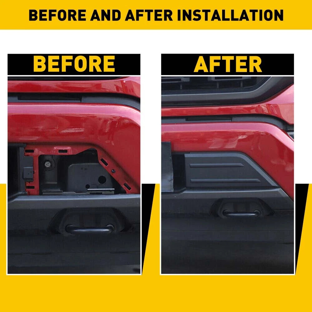 Front Bumper Guard Insert Pad End Cap Cover LH &RH for 2021-2023 Ford F150 F-150 6B93BC-57