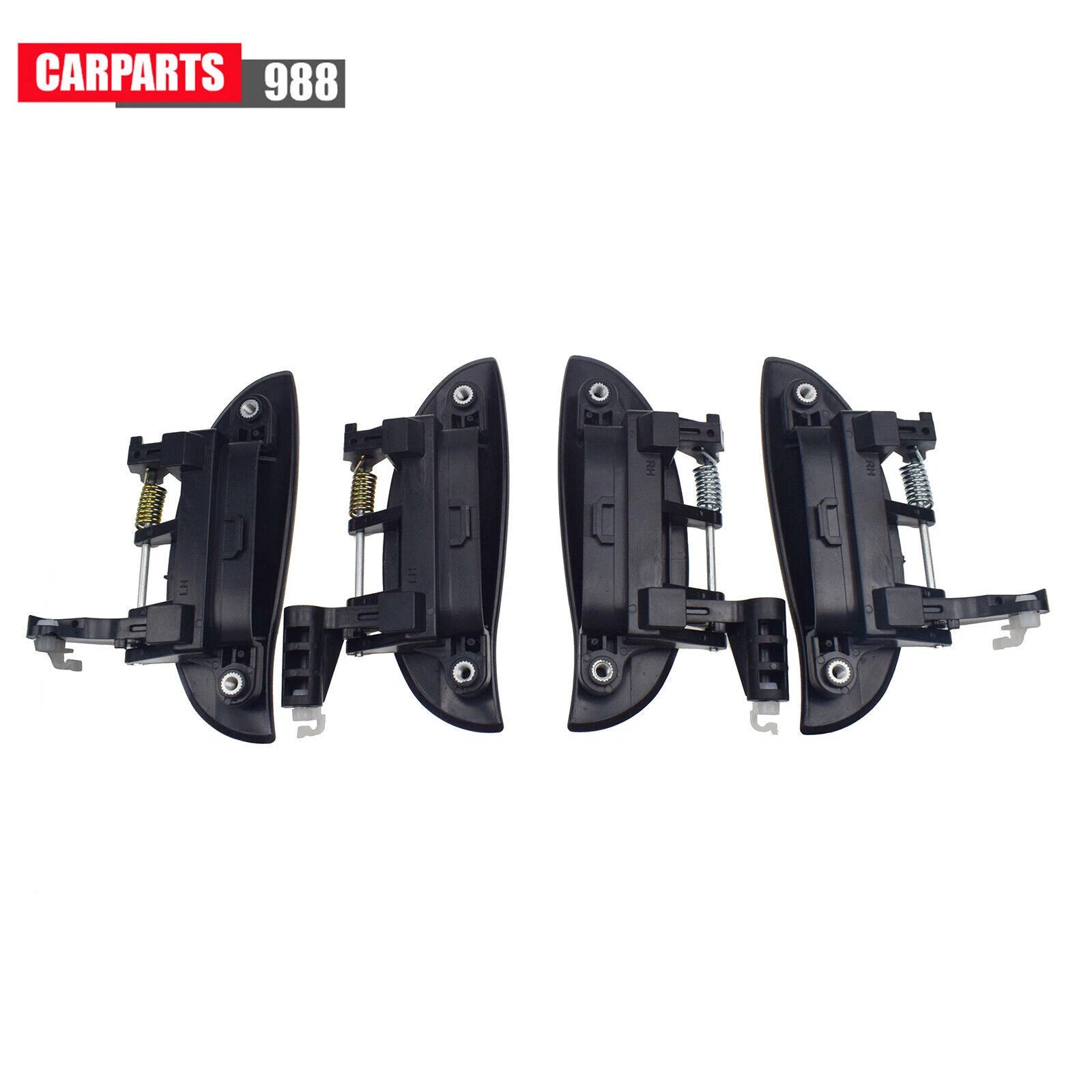 4Pcs Outer Door Handle Front Rear Left Right For 1997-05 Hyundai Atos 8265002000 6B93BC-57