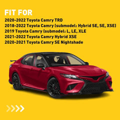 2X BUMPER BRACKET SET FOR 2018-2022 TOYOTA CAMRY REAR DRIVER AND PASSENGER SIDE 6B93BC-57