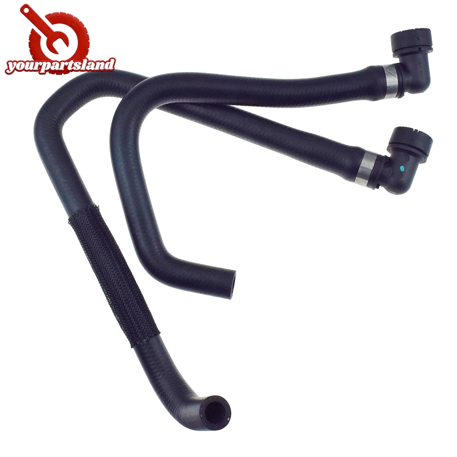 Fit For Volvo S60 S80 V70 XC70 2001-2009 Heater Hose Set 2PCS 30745334,30745329 6B93BC-57