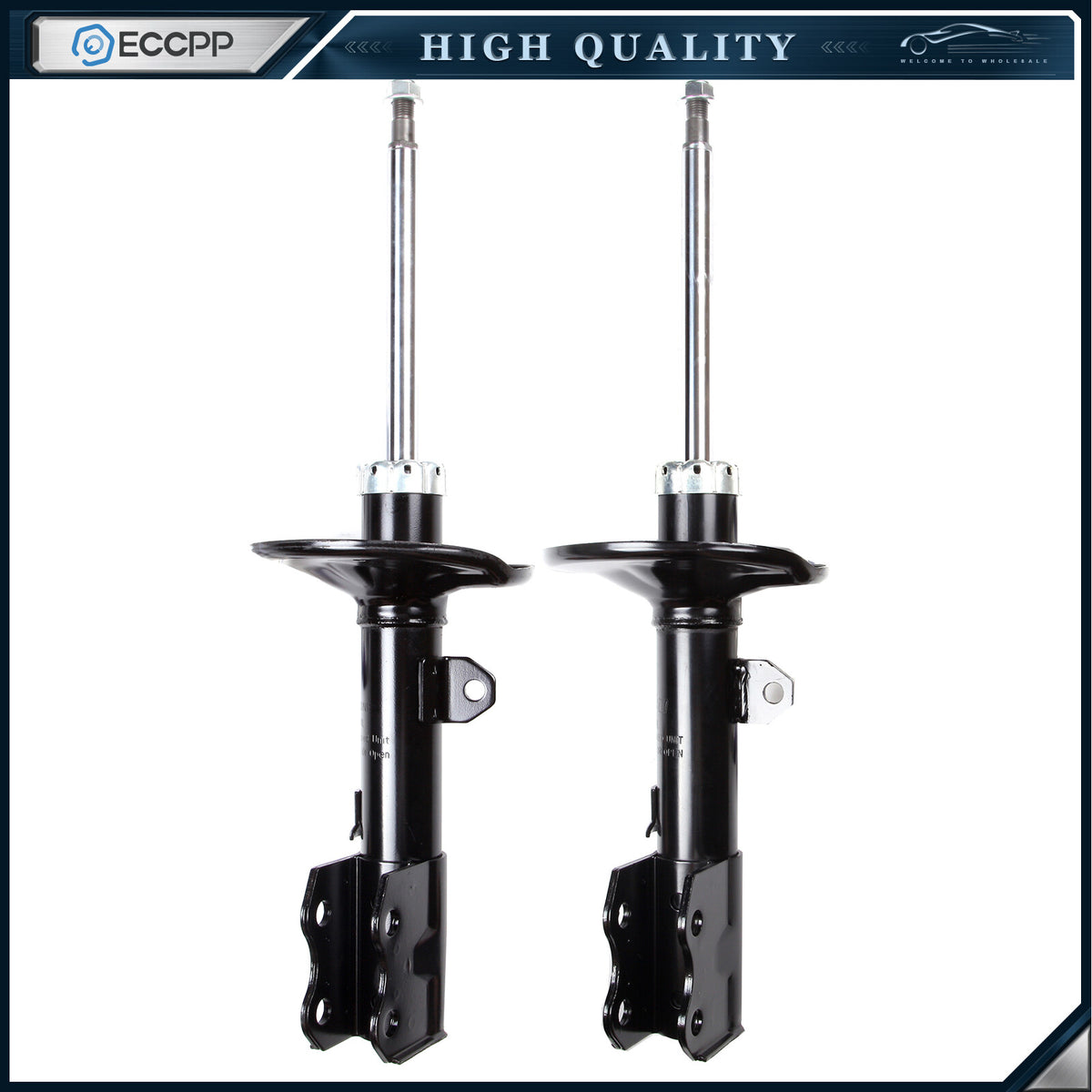 Front Pair Struts Shocks For Toyota Prius 2004-2009 Left Right ECCPP