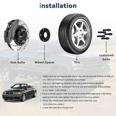 2 Pcs 20mm 5x120 Hub Centric Wheel Spacers 12x1.5 For BMW 528i 525i 328i E36 E46 6B93BC-57