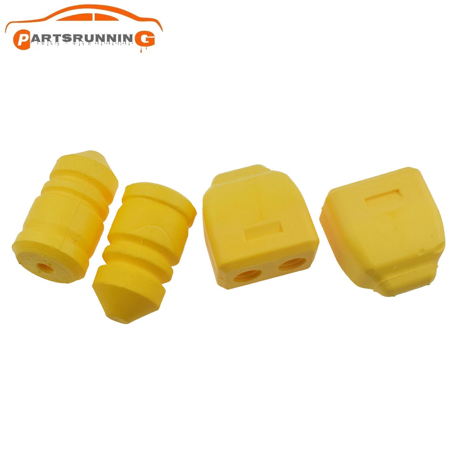 4PCS Front Rear Jounce Axle Bumper for 1999-2004 Jeep Grand Cherokee WJ 52088352 6B93BC-57