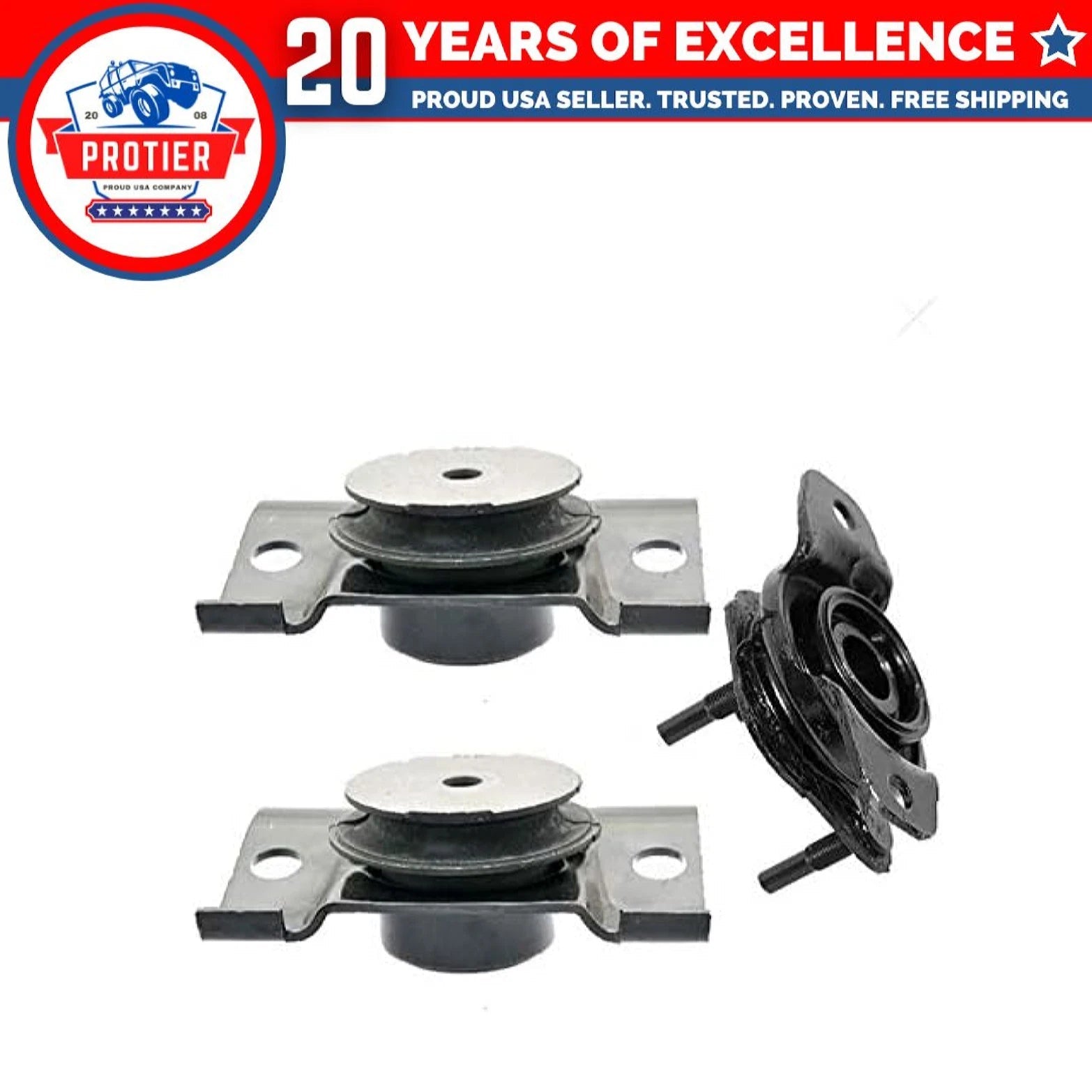 Fits 2004-2012 Nissan Titan 2008-2012 Pathfinder 5.6L 4WD Motor&Trans Mount : 6B93BC-57