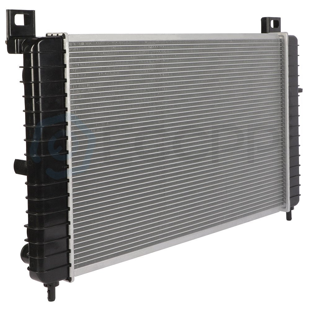 Aluminum Radiator & Condenser Cooling Kit For 02-04 CadillEscalade GMC Yukon 6B93BC-57