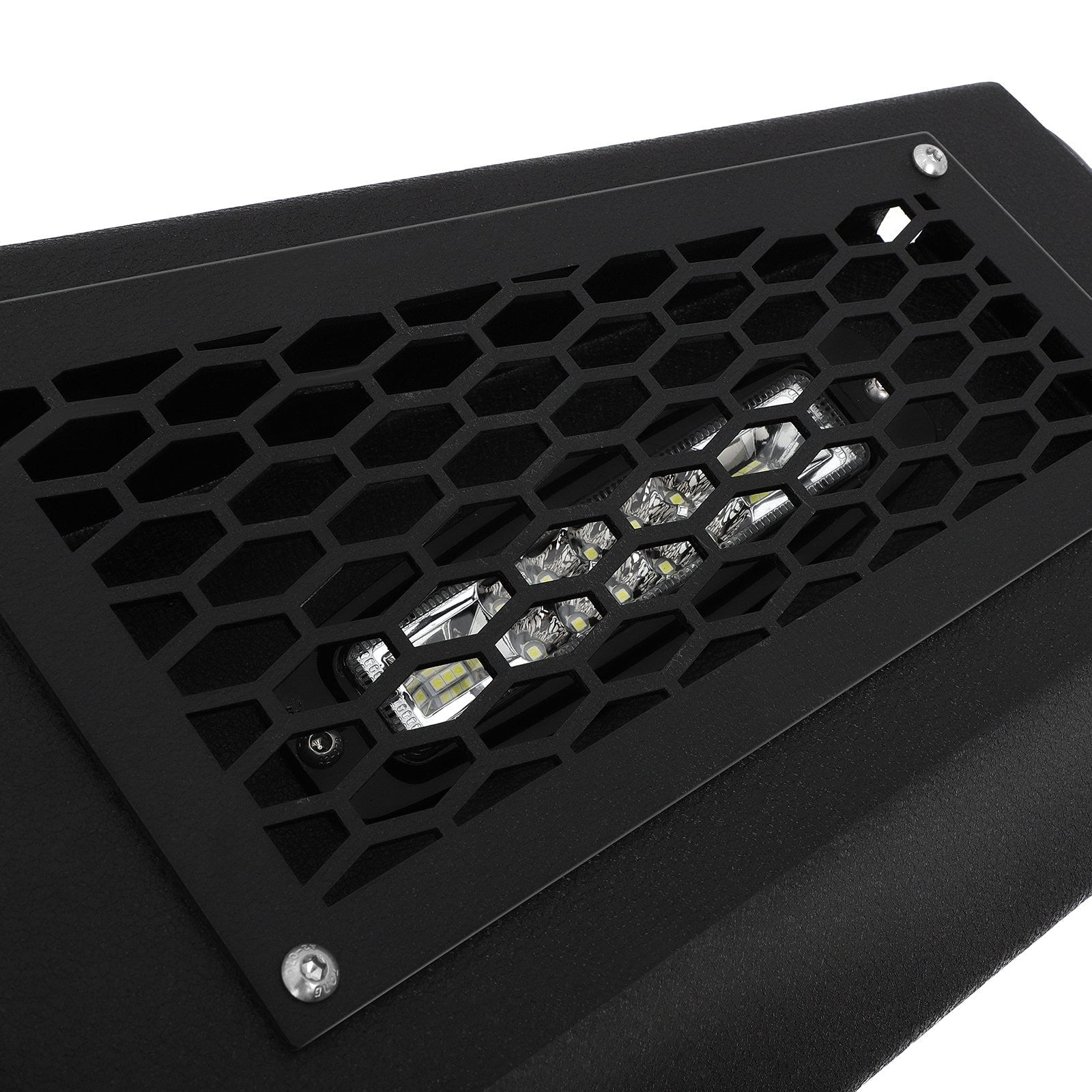 ECCPP Front Bumper w/ Winch Plate & LED Lights D-ring For 2018-2020 Ford F-150 KOEEP